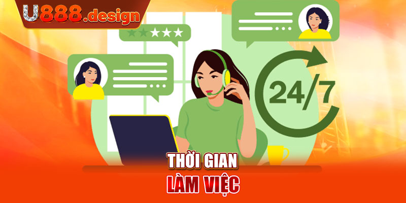 Thời gian làm việc