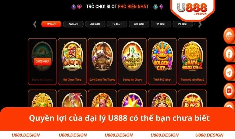 Đại Lý U888 3 Quyền lợi của đại lý U888 có thể bạn chưa biết