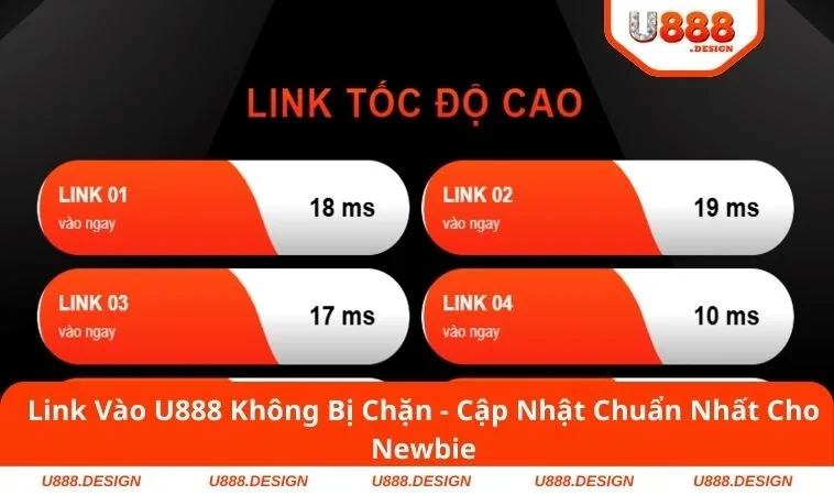 Link Vào U888 Không Bị Chặn