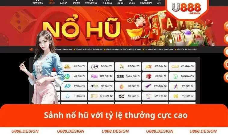 Home 31 Sảnh nổ hũ với tỷ lệ thưởng cực cao