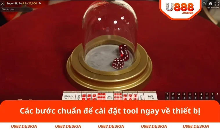 Tool Hack Tài Xỉu Miễn Phí - Thông Tin Chuẩn Từ U888 3 Các bước chuẩn để cài đặt tool ngay về thiết bị