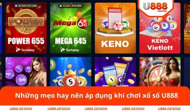 Xổ Số U888 3 Những mẹo hay nên áp dụng khi chơi xổ số U888